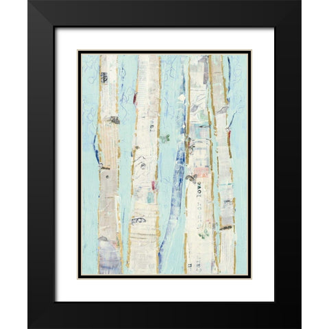 Far From Blue I Black Modern Wood Framed Art Print with Double Matting by Day, Kellie