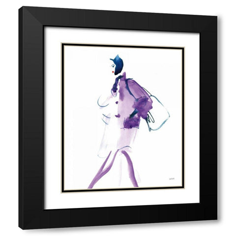 Colorful Fashion IV Black Modern Wood Framed Art Print with Double Matting by Tavoletti, Anne