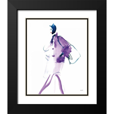 Colorful Fashion IV Black Modern Wood Framed Art Print with Double Matting by Tavoletti, Anne