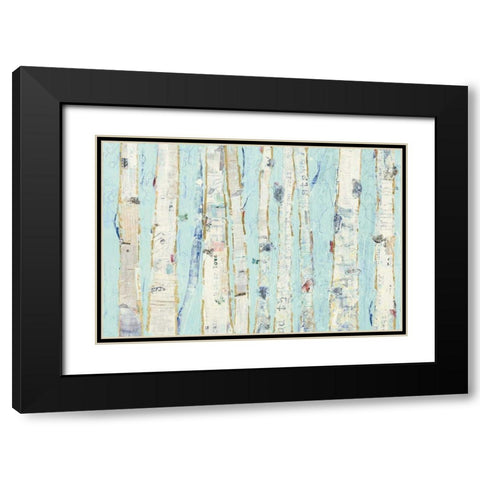 Far From Blue III Black Modern Wood Framed Art Print with Double Matting by Day, Kellie