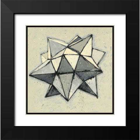 Wabi Sabi I Black Modern Wood Framed Art Print with Double Matting by Novak, Shirley