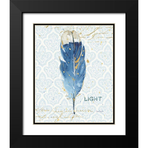 Indigold XVIII Black Modern Wood Framed Art Print with Double Matting by Audit, Lisa