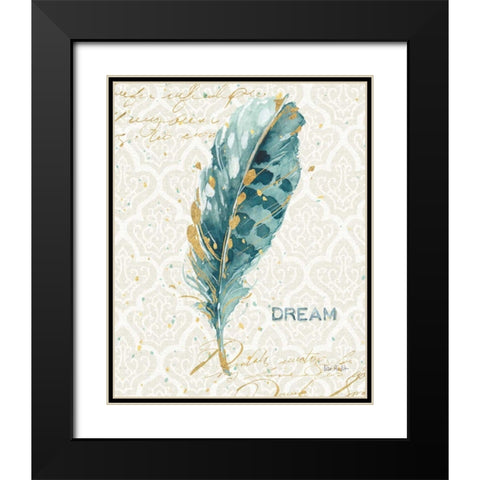 Indigold XIX Black Modern Wood Framed Art Print with Double Matting by Audit, Lisa