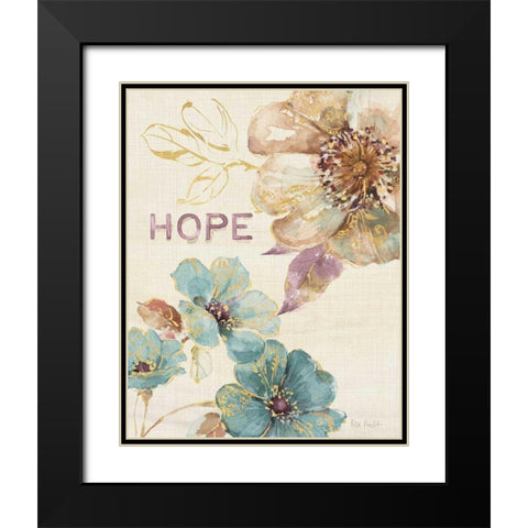 Spiced Nature VI Black Modern Wood Framed Art Print with Double Matting by Audit, Lisa