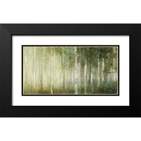 Resolutions Black Modern Wood Framed Art Print with Double Matting by Purinton, Julia