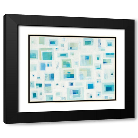 Harbor Windows V Black Modern Wood Framed Art Print with Double Matting by Averinos, Melissa