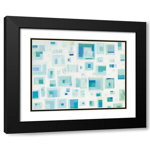Harbor Windows VI Crop Black Modern Wood Framed Art Print with Double Matting by Averinos, Melissa