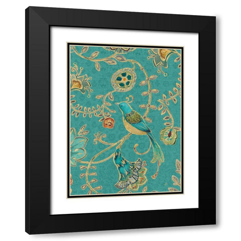 Bohemian Wings VIIIA Black Modern Wood Framed Art Print with Double Matting by Brissonnet, Daphne