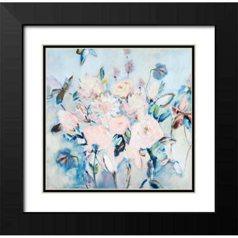 Sweetness and Light II v2 Black Modern Wood Framed Art Print with Double Matting by E., Joan