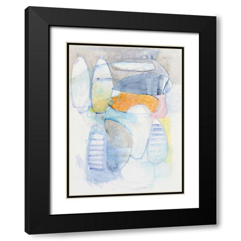Beneath the Surface I Black Modern Wood Framed Art Print with Double Matting by Schick, Mike