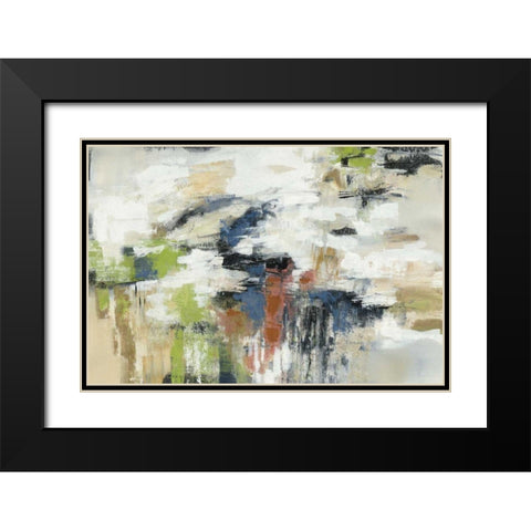 Highline View Black Modern Wood Framed Art Print with Double Matting by Vassileva, Silvia