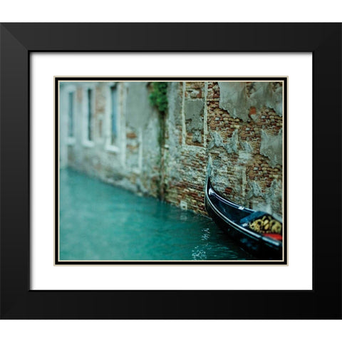 Dreamboat Black Modern Wood Framed Art Print with Double Matting by Bevan, Keri