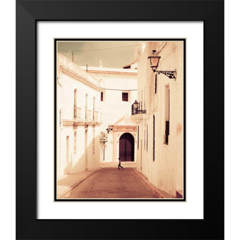 White Magic Black Modern Wood Framed Art Print with Double Matting by Bevan, Keri