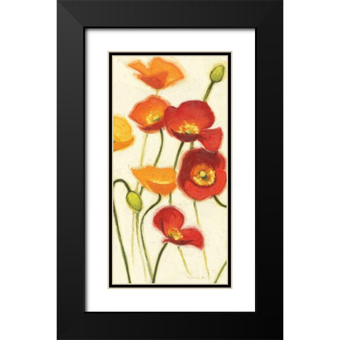 Enlightened Spirits II Black Modern Wood Framed Art Print with Double Matting by Novak, Shirley