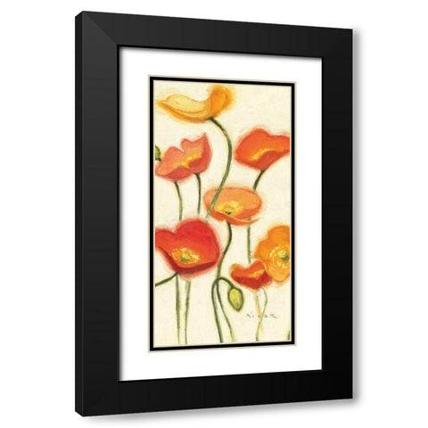 Enlightened Spirits III Black Modern Wood Framed Art Print with Double Matting by Novak, Shirley