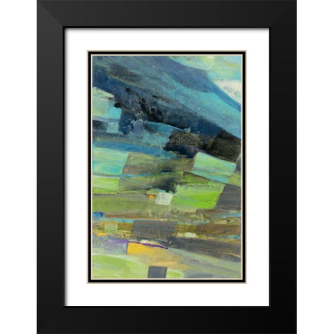 View of the Coast I Black Modern Wood Framed Art Print with Double Matting by Hristova, Albena
