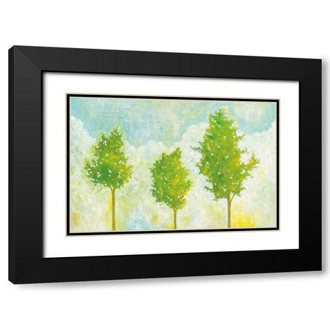 Golden Hour I Black Modern Wood Framed Art Print with Double Matting by Averinos, Melissa