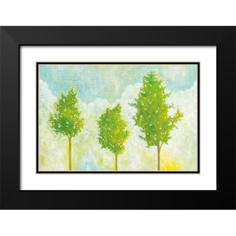Golden Hour I Black Modern Wood Framed Art Print with Double Matting by Averinos, Melissa