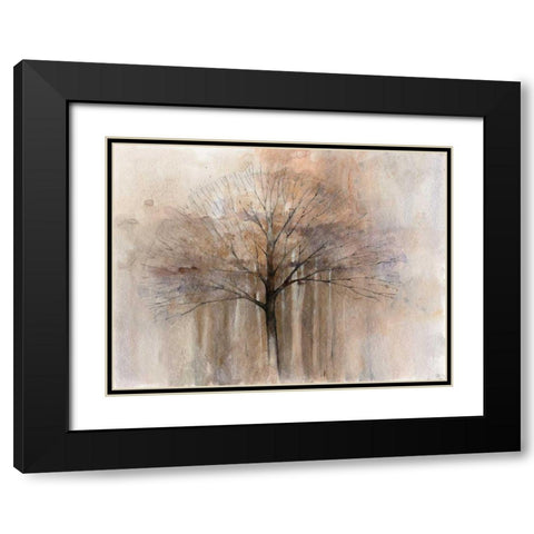 Open Arms Black Modern Wood Framed Art Print with Double Matting by Tillmon, Avery