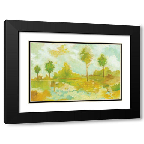 Golden Hour IV Black Modern Wood Framed Art Print with Double Matting by Averinos, Melissa