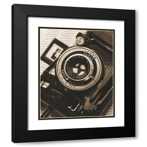 Depth of Field I Black Modern Wood Framed Art Print with Double Matting by Goldstein, Ed