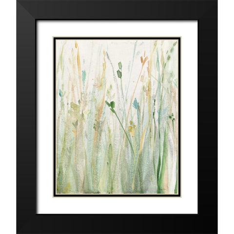 Spring Grasses II Crop Black Modern Wood Framed Art Print with Double Matting by Tillmon, Avery