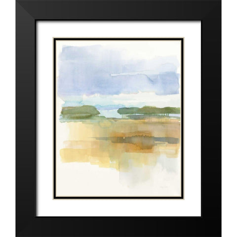 Dusk Light Black Modern Wood Framed Art Print with Double Matting by Tillmon, Avery