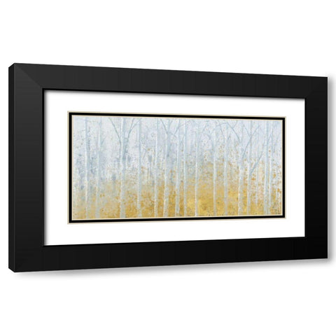 Silver Waters Crop No River Gold Black Modern Wood Framed Art Print with Double Matting by Wiens, James