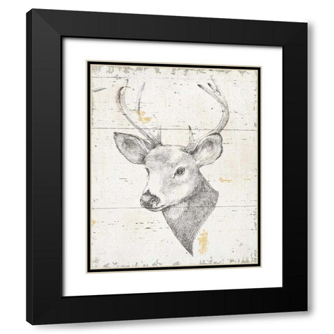 Wild and Beautiful II Black Modern Wood Framed Art Print with Double Matting by Brissonnet, Daphne