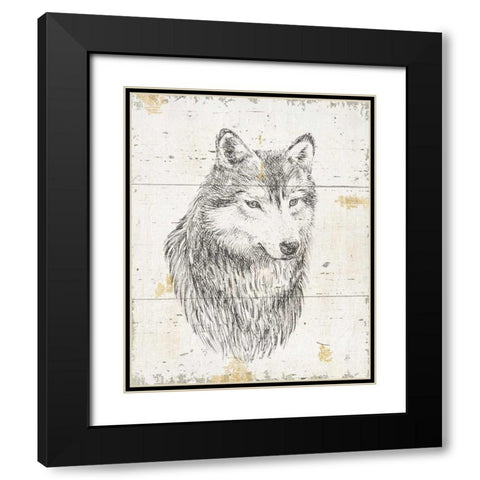 Wild and Beautiful III Black Modern Wood Framed Art Print with Double Matting by Brissonnet, Daphne