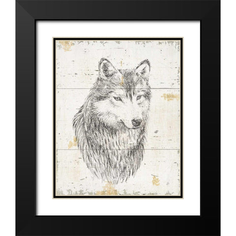 Wild and Beautiful III Black Modern Wood Framed Art Print with Double Matting by Brissonnet, Daphne