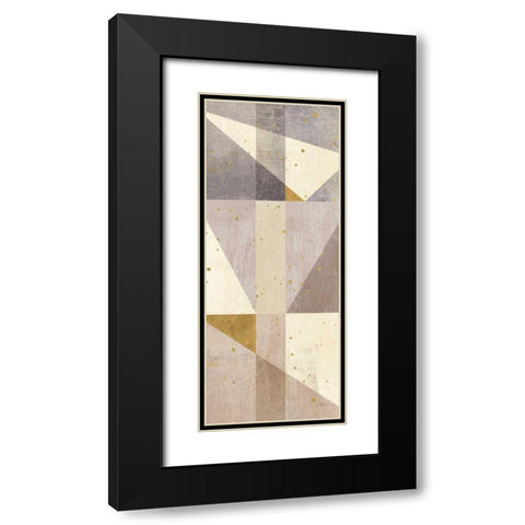 Framework II Black Modern Wood Framed Art Print with Double Matting by Charron, Veronique