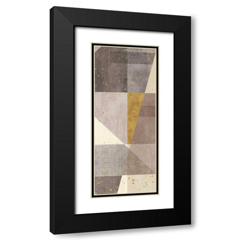 Framework III Black Modern Wood Framed Art Print with Double Matting by Charron, Veronique