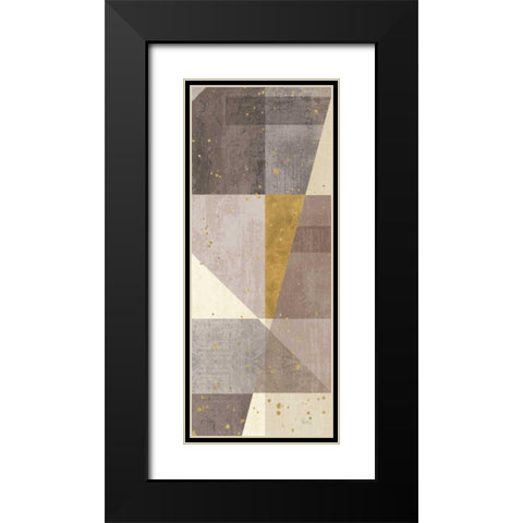 Framework III Black Modern Wood Framed Art Print with Double Matting by Charron, Veronique