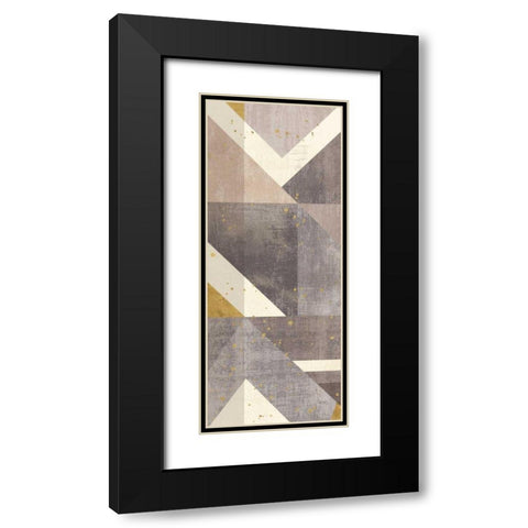 Framework IV Black Modern Wood Framed Art Print with Double Matting by Charron, Veronique