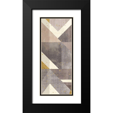 Framework IV Black Modern Wood Framed Art Print with Double Matting by Charron, Veronique