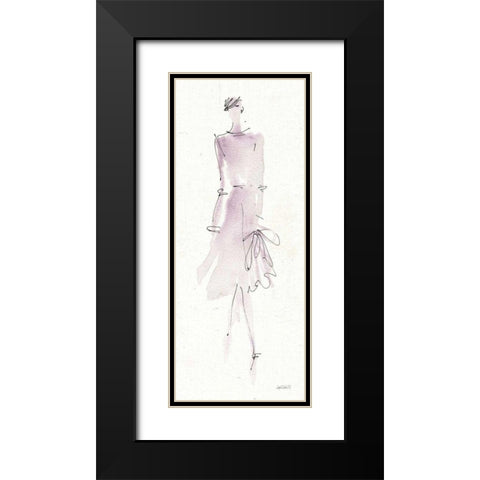 La Fashion I Black Modern Wood Framed Art Print with Double Matting by Tavoletti, Anne