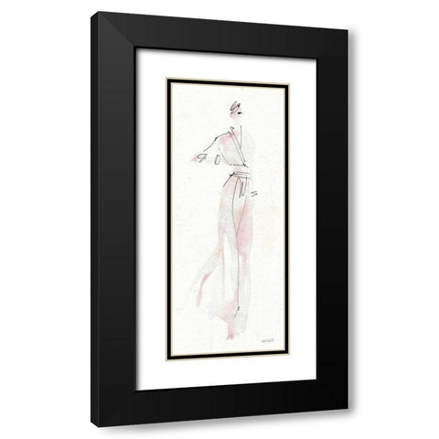 La Fashion IV Black Modern Wood Framed Art Print with Double Matting by Tavoletti, Anne