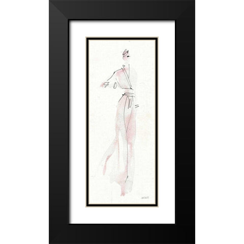 La Fashion IV Black Modern Wood Framed Art Print with Double Matting by Tavoletti, Anne