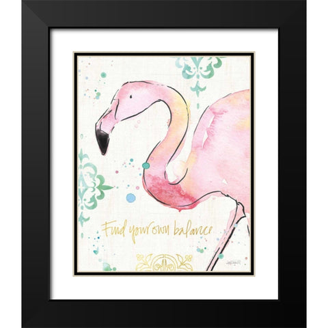 Palm Passion III Black Modern Wood Framed Art Print with Double Matting by Tavoletti, Anne