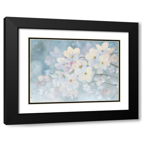 Splendid Bloom Black Modern Wood Framed Art Print with Double Matting by Wiens, James