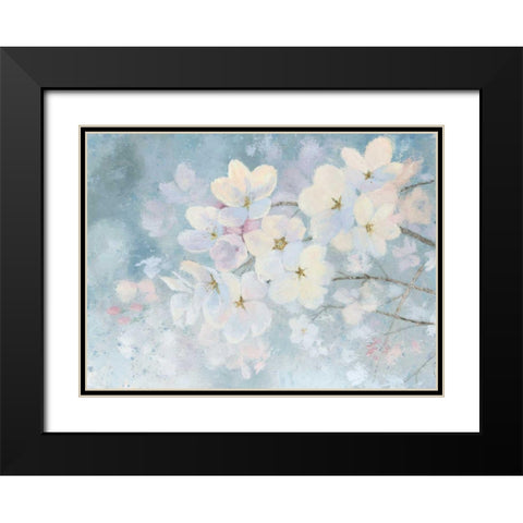 Splendid Bloom Black Modern Wood Framed Art Print with Double Matting by Wiens, James