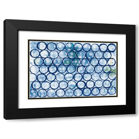 Eclipse I Black Modern Wood Framed Art Print with Double Matting by Averinos, Melissa
