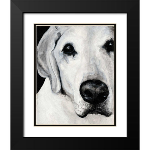 Sparta II Black Modern Wood Framed Art Print with Double Matting by Ducklow, Patsy