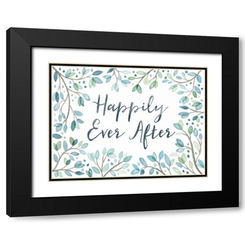 Enchanted Forest III Black Modern Wood Framed Art Print with Double Matting by Marshall, Laura