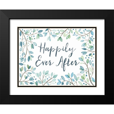 Enchanted Forest III Black Modern Wood Framed Art Print with Double Matting by Marshall, Laura