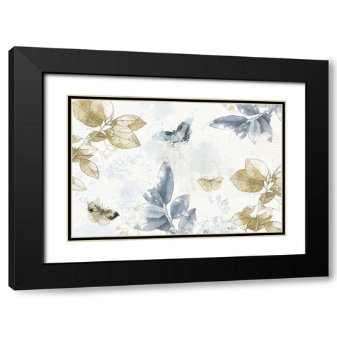 Floresta I Black Modern Wood Framed Art Print with Double Matting by Pertiet, Katie