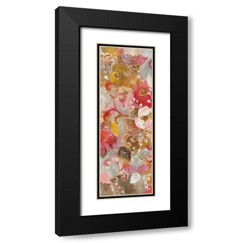 Gypsy Dream II Black Modern Wood Framed Art Print with Double Matting by Nai, Danhui