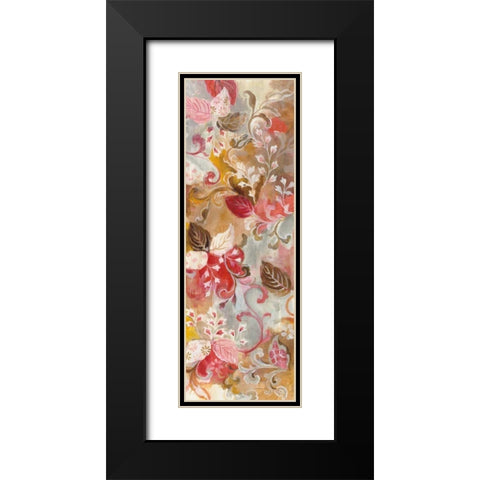 Gypsy Dream III Black Modern Wood Framed Art Print with Double Matting by Nai, Danhui