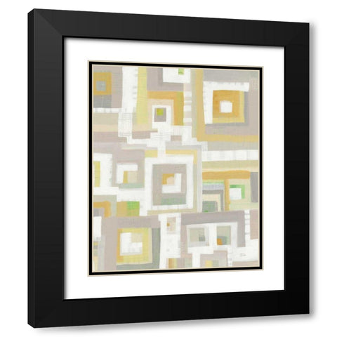 Harbor Windows VIII Black Modern Wood Framed Art Print with Double Matting by Averinos, Melissa